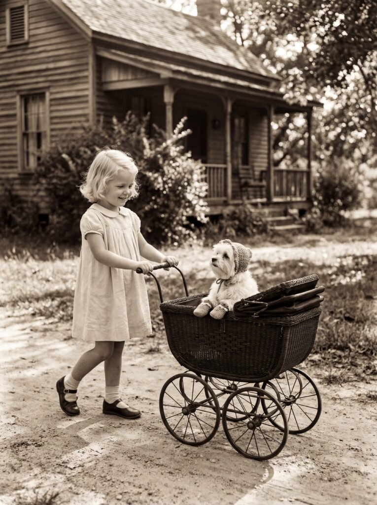 80's doll pram